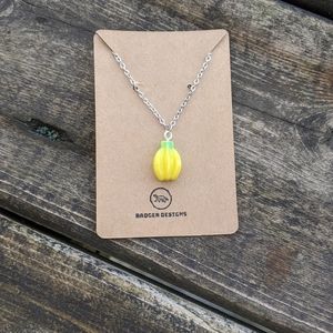 Handcrafted Banana Necklace
